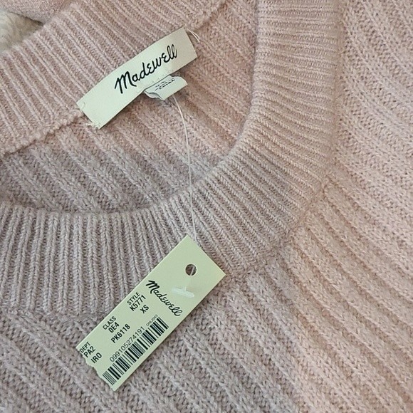 Madewell Bell Sleeve Sweater Sz XS NWT Preppy Feminine Romantic - Picture 7 of 11